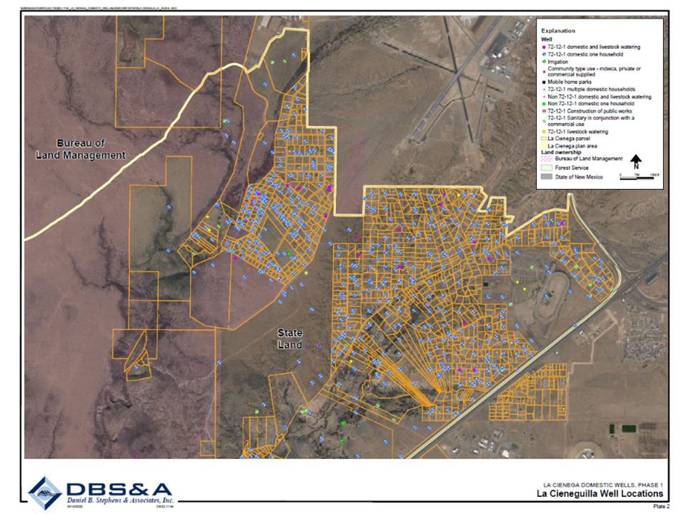 La Cieneguilla Domestic Wells